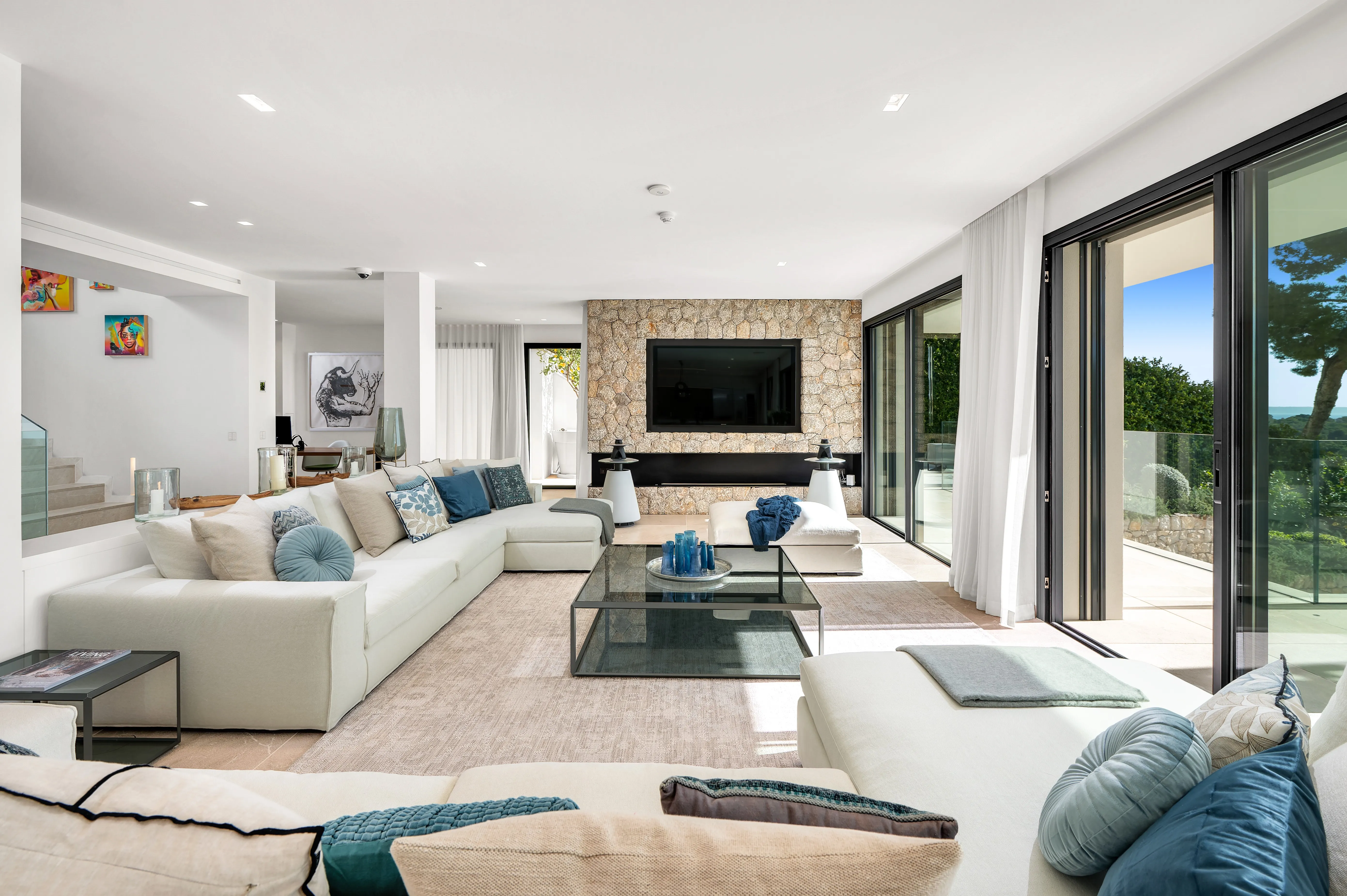 Villa moderne avec vue imprenable sur la mer à Anchorage Hill-7