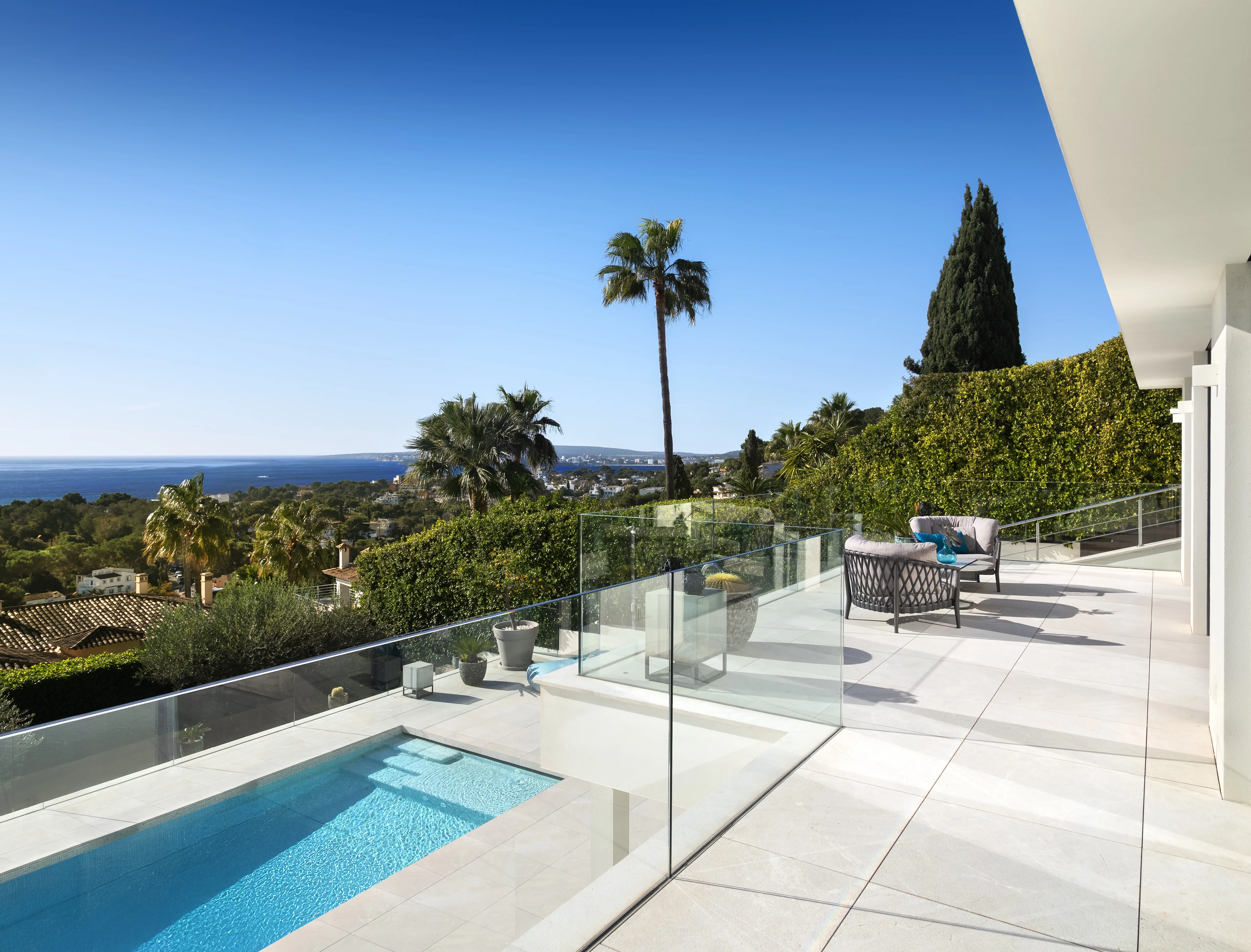 Villa moderne avec vue imprenable sur la mer à Anchorage Hill-22