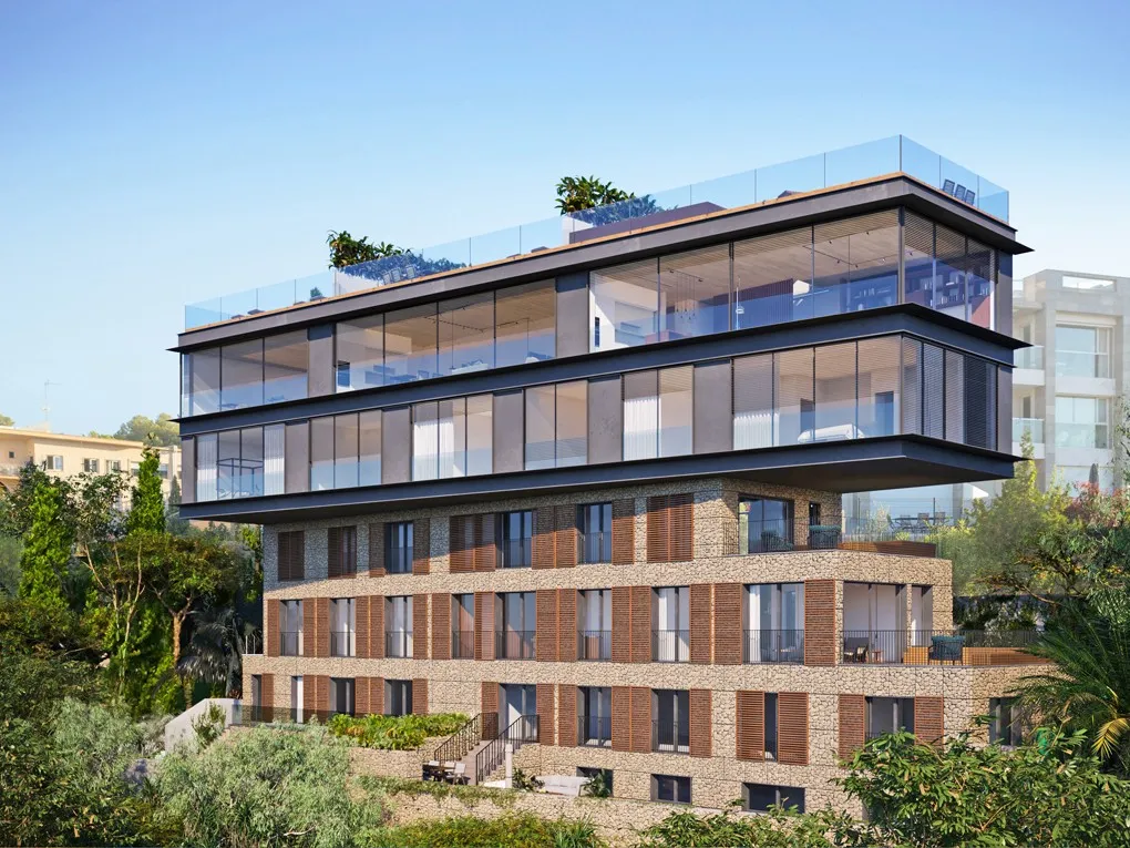 Wysokiej jakości nowo wybudowany penthouse z fantastycznym widokiem na morze i prywatnym tarasem na dachu z basenem-3