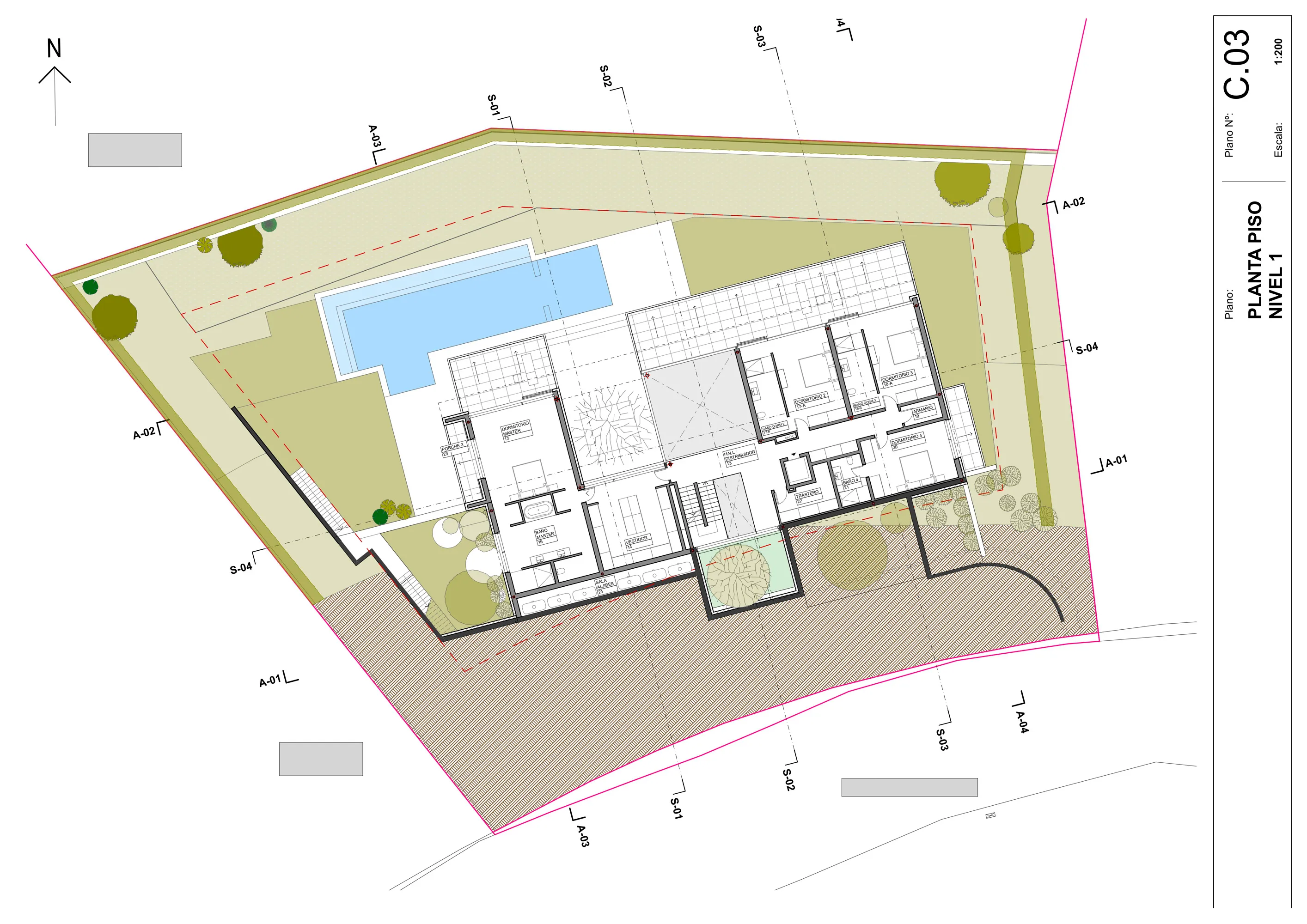 Parcela edificable con proyecto en la parte baja de Son Vida-6
