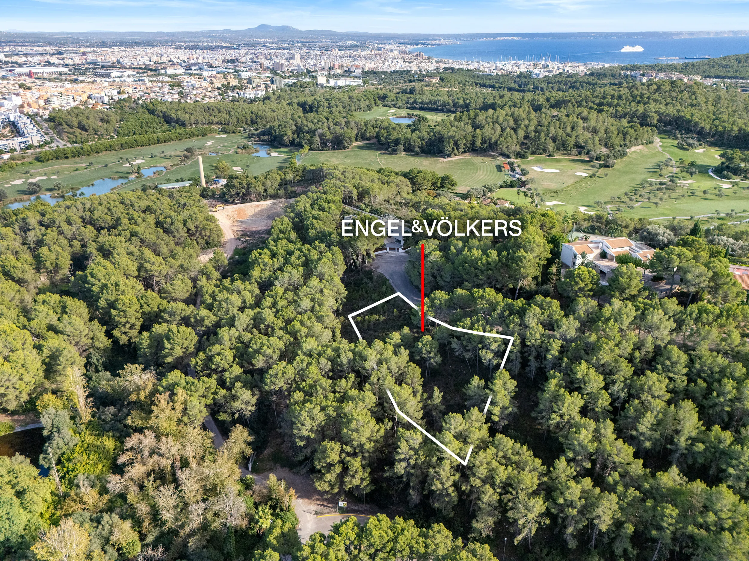 Parcela edificable con proyecto en la parte baja de Son Vida-1