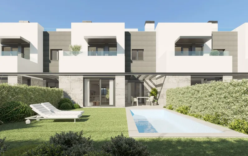 Nieuw modern huis met zwembad, Playa de Palma - Mallorca