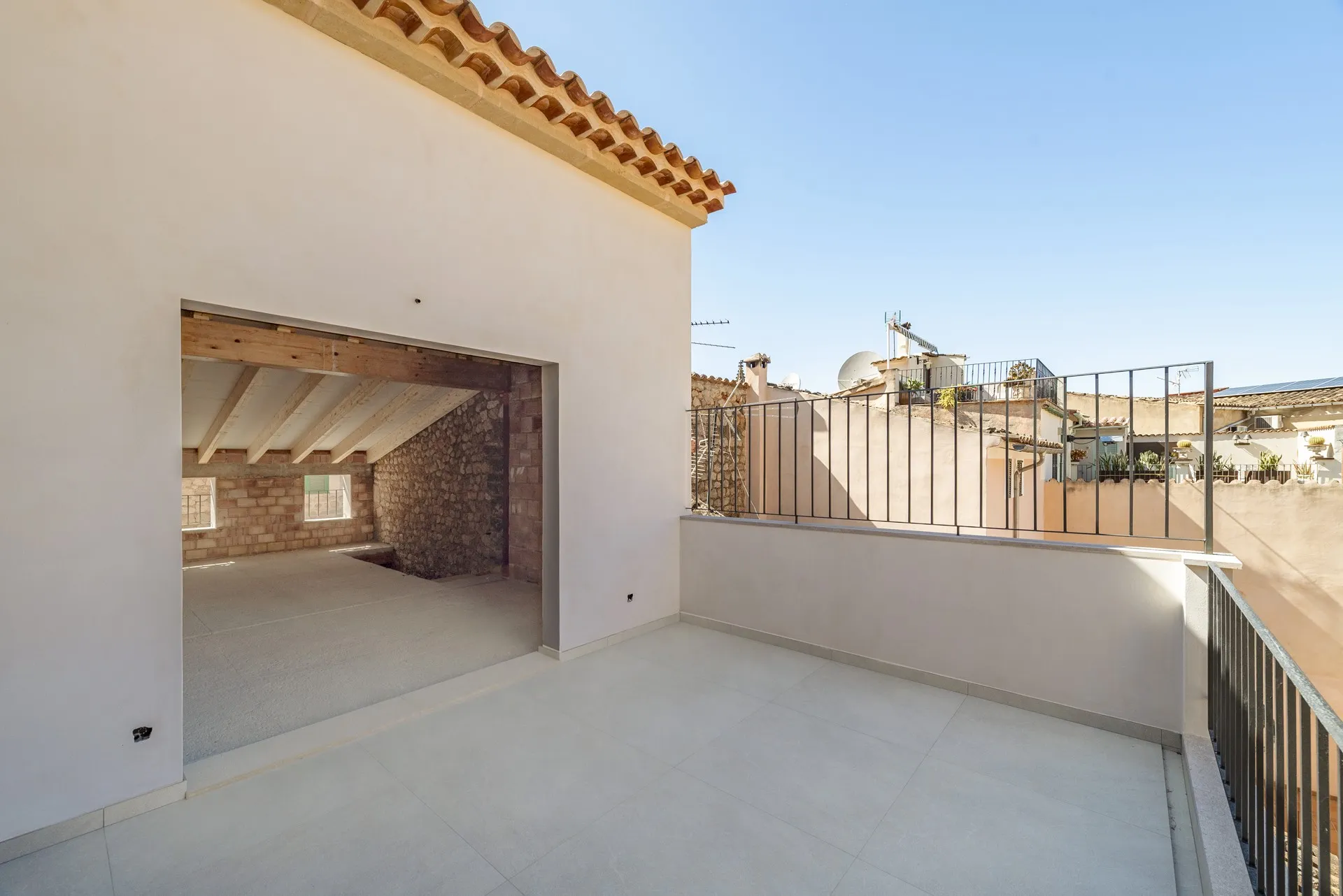 Dom wiejski w budowie w Sóller-11