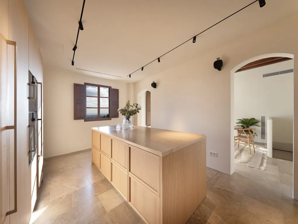 Fantàstica vila mediterrània amb vistes a Palma i al mar-8