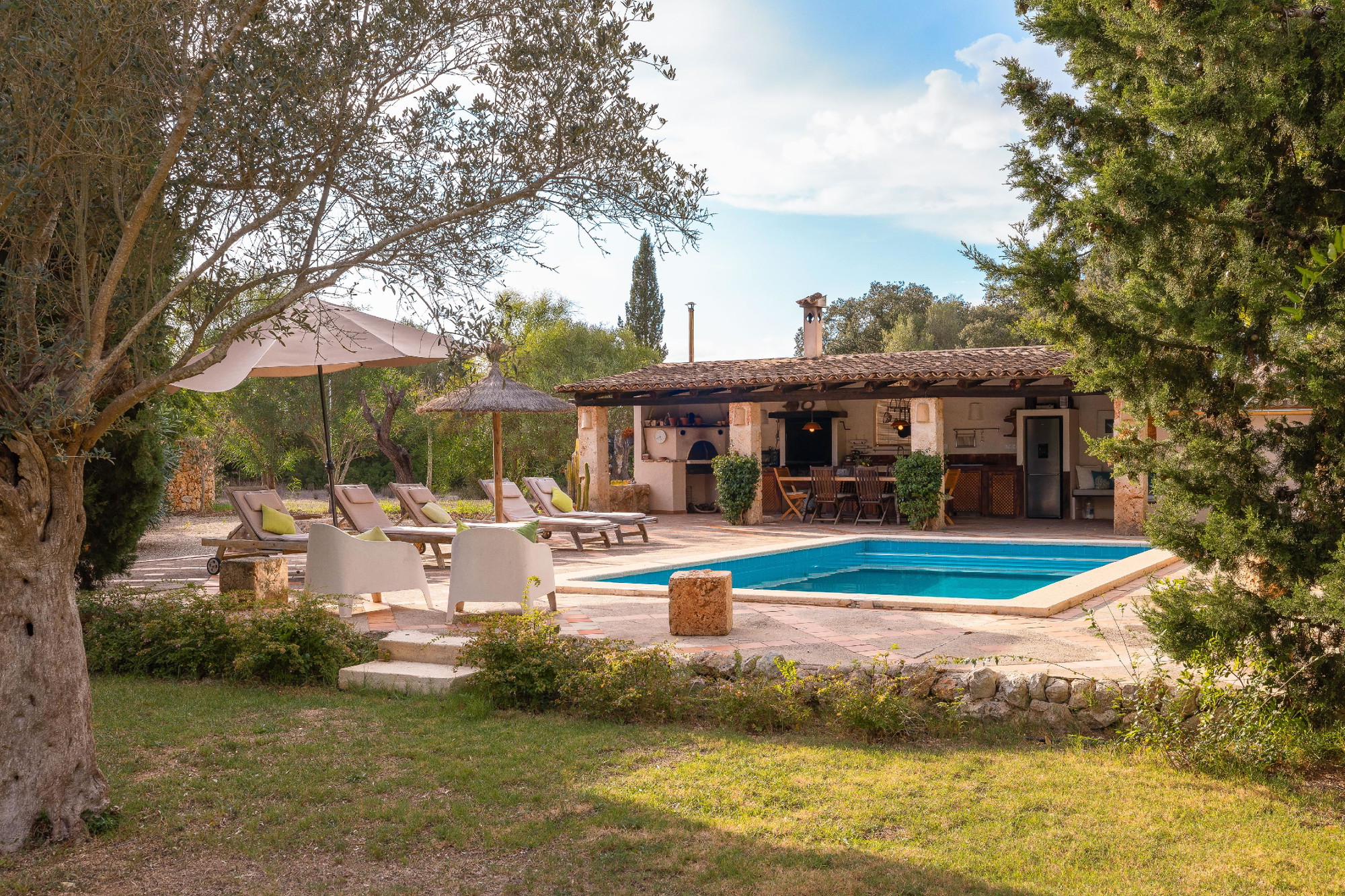 Idílica casa de camp amb annex per a convidats, piscina i llicència ETV en Costitx