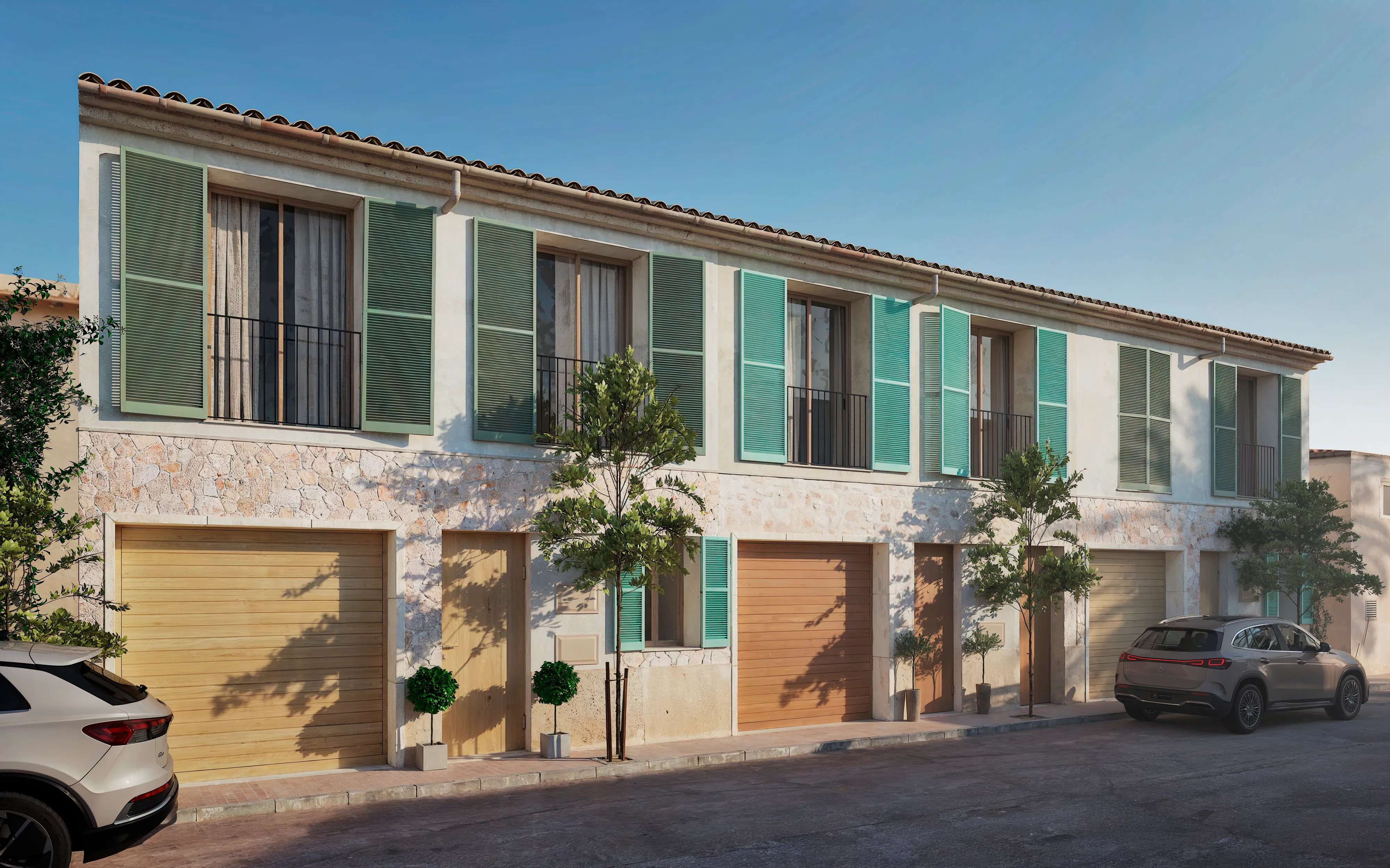 Casa adosada de nueva construcción con piscina, cerca del centro-3