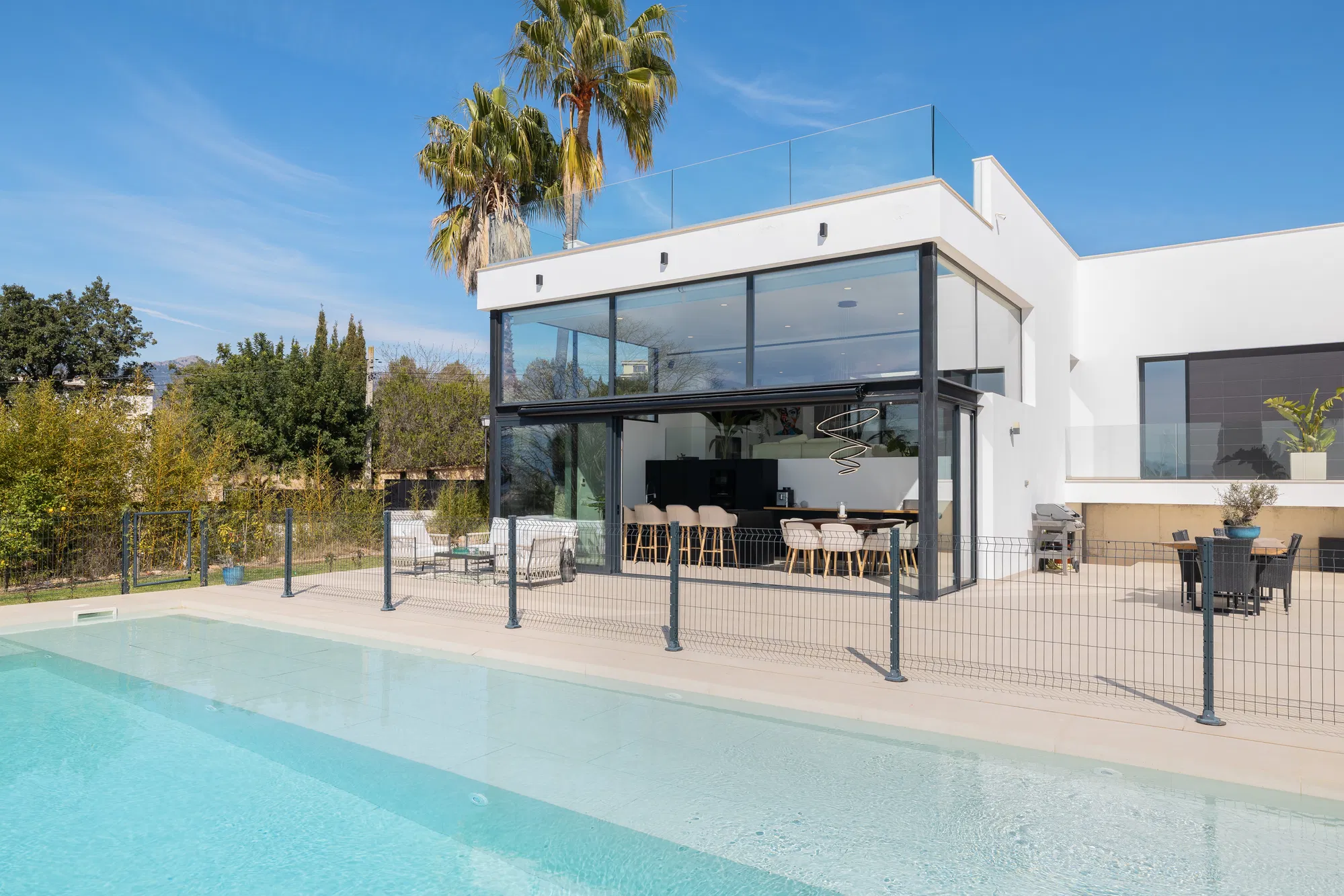 Modern villa with fantastic views in Sa Coma-1