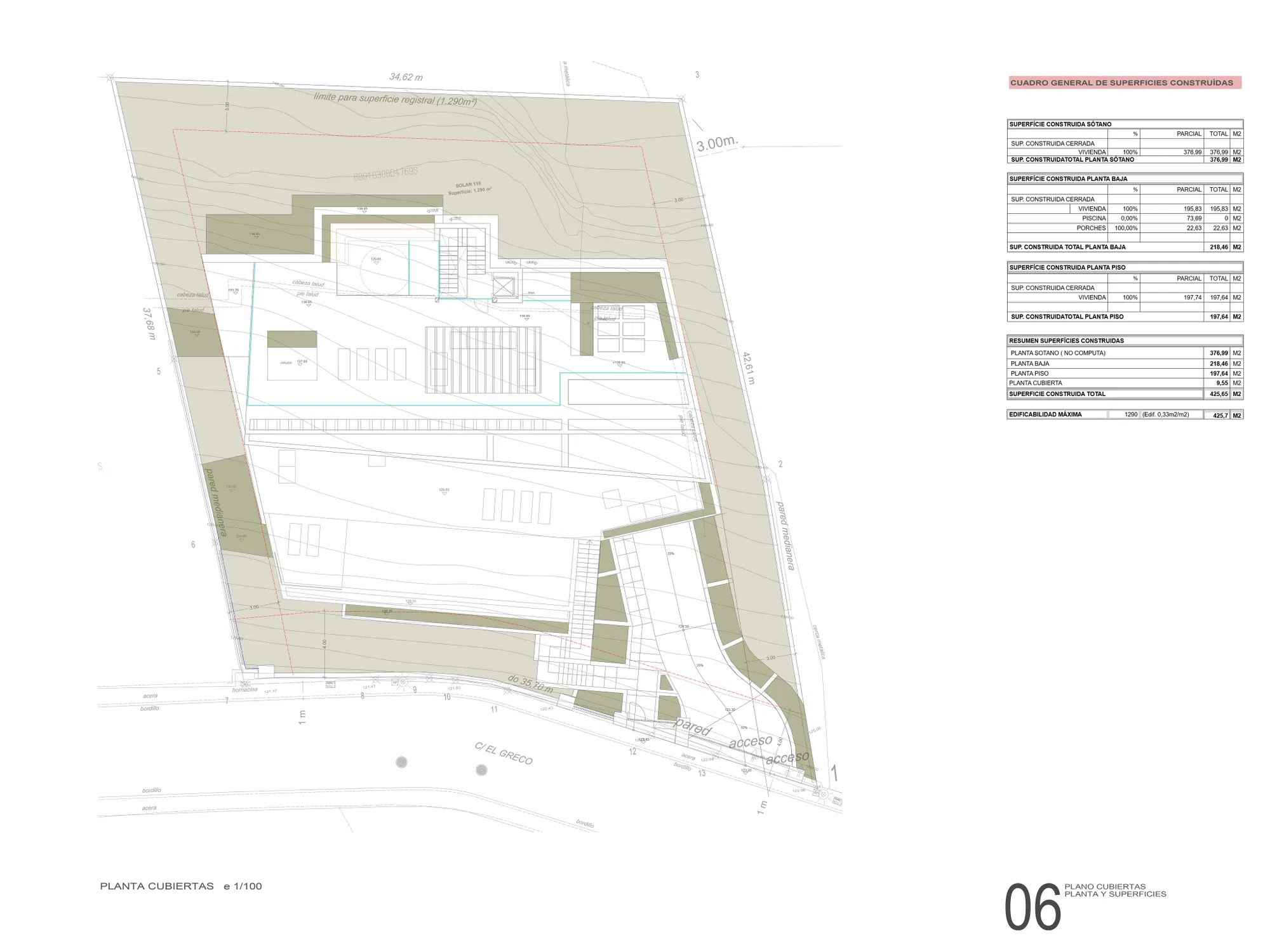Plot to build a villa on Montport-5