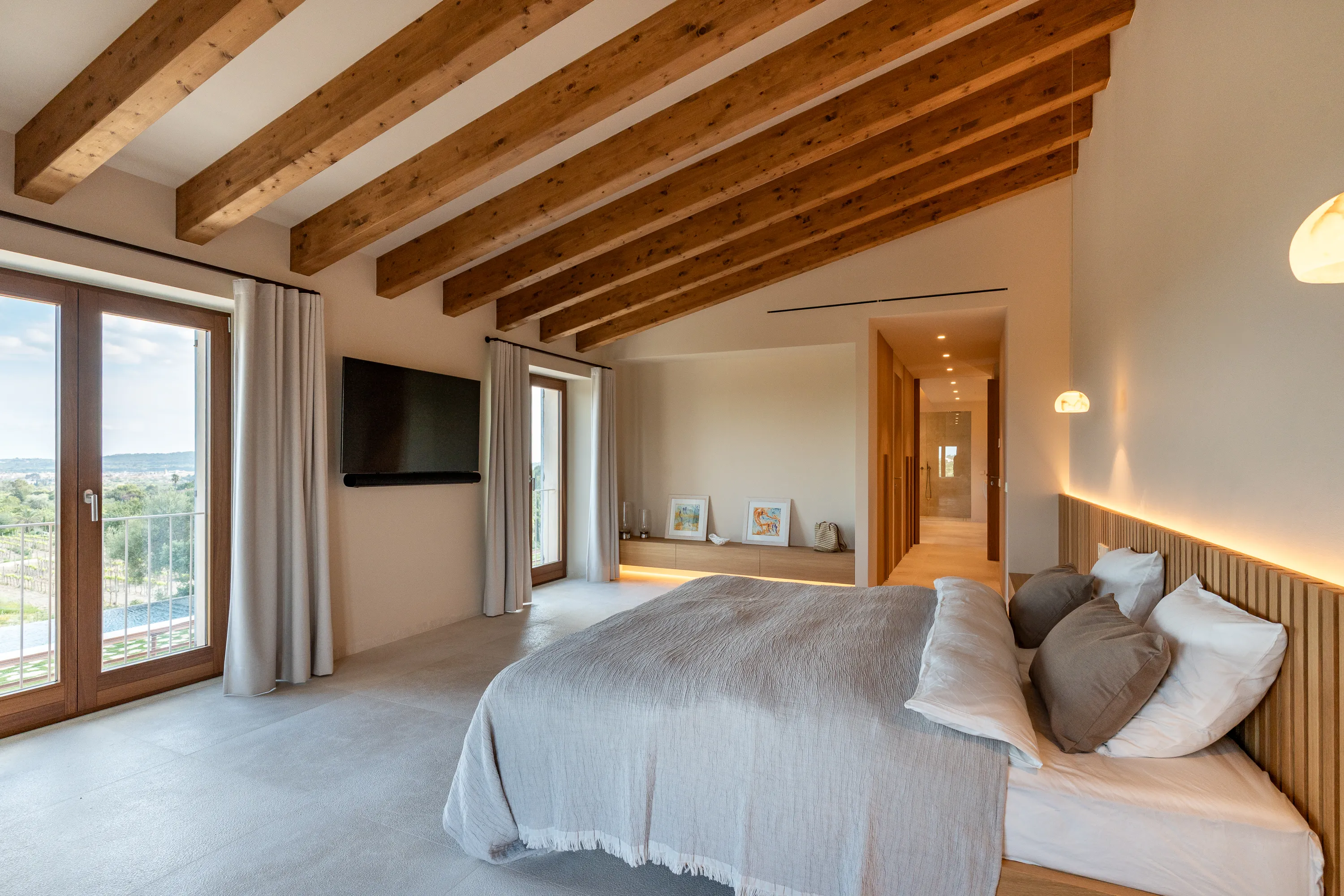 Elegància exclusiva envoltada de vinyes i naturalesa a Santa María-9