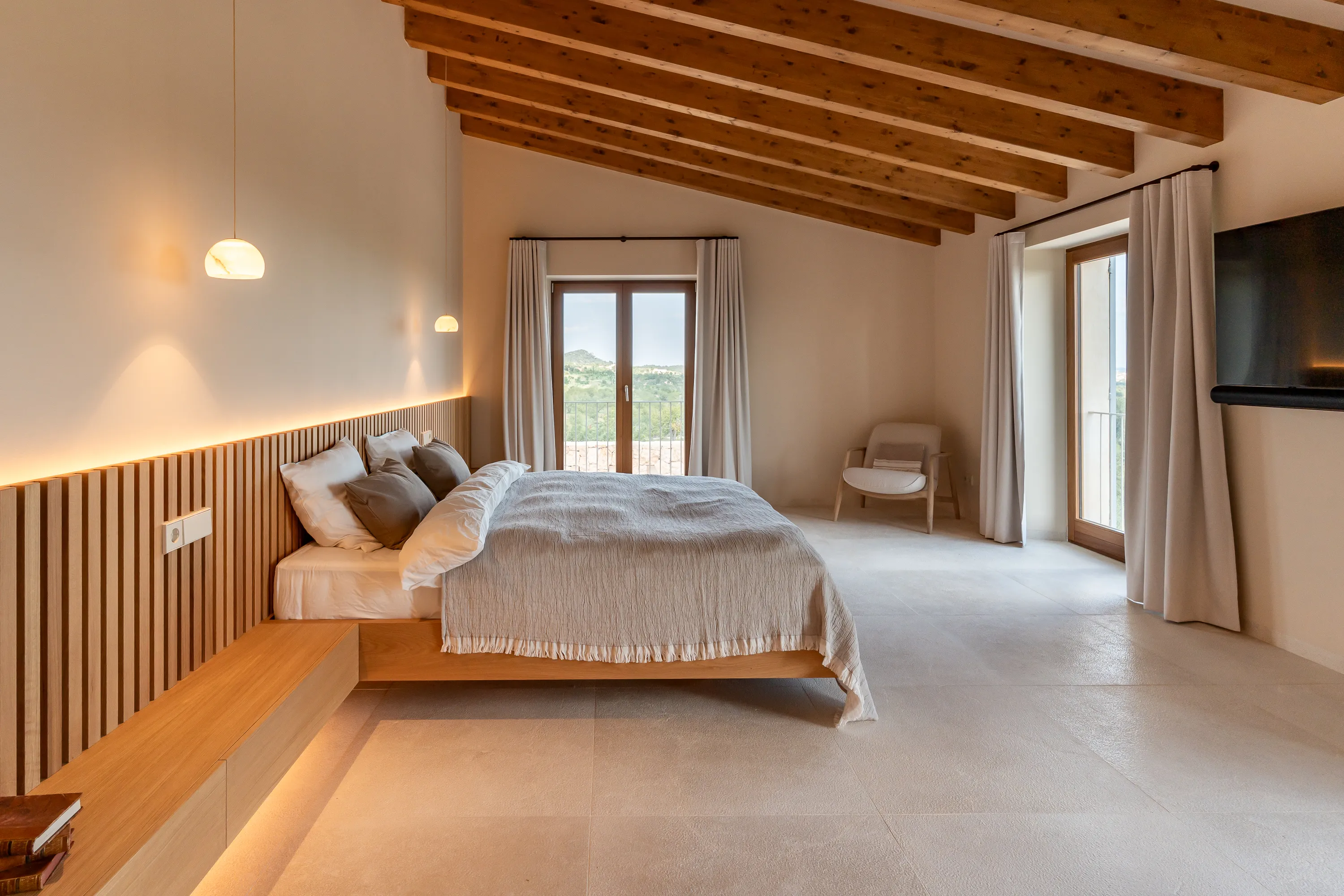 Elegància exclusiva envoltada de vinyes i naturalesa a Santa María-8