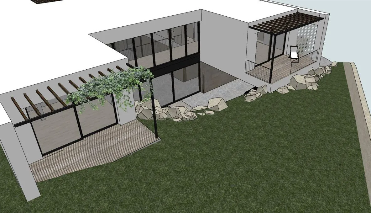 Byggtomt med projekt och licens i Cala Vinyas-3