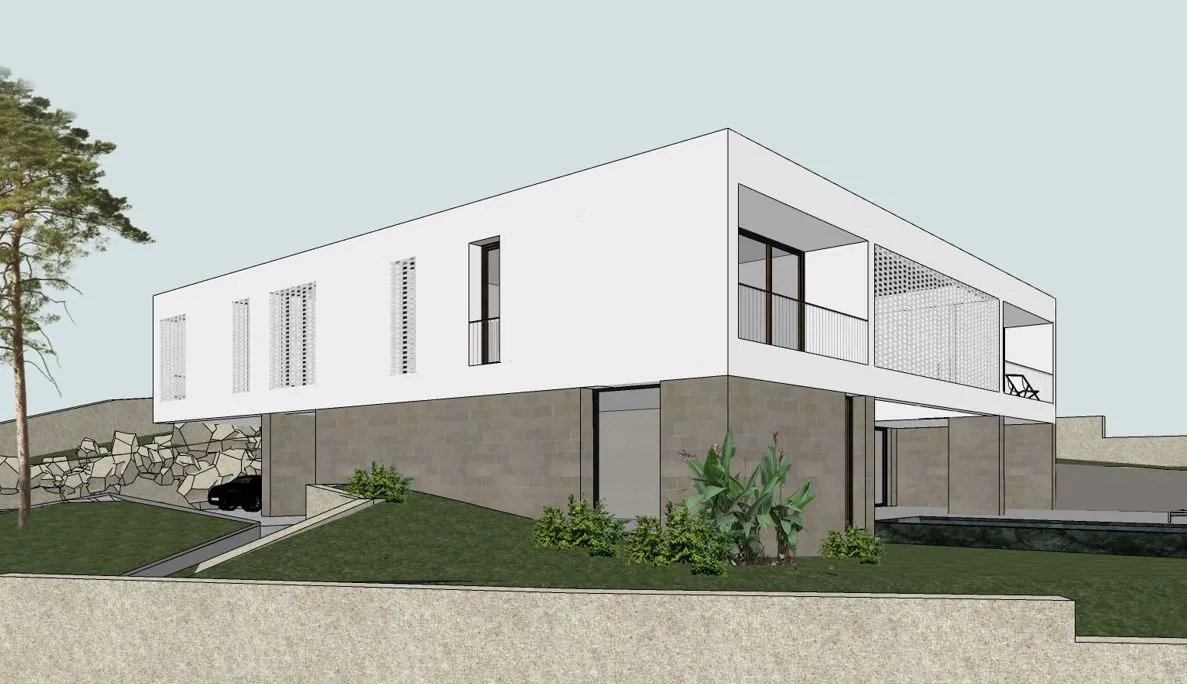 Byggtomt med projekt och licens i Cala Vinyas-1