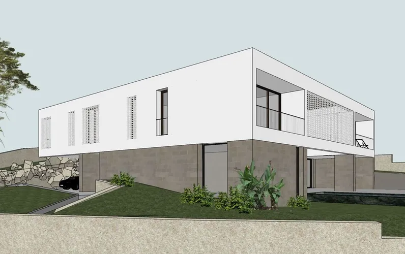 Terreno edificabile con progetto e licenza a Cala Vinyas