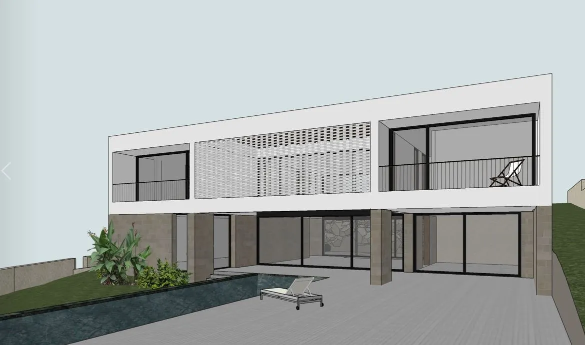 Byggtomt med projekt och licens i Cala Vinyas-2