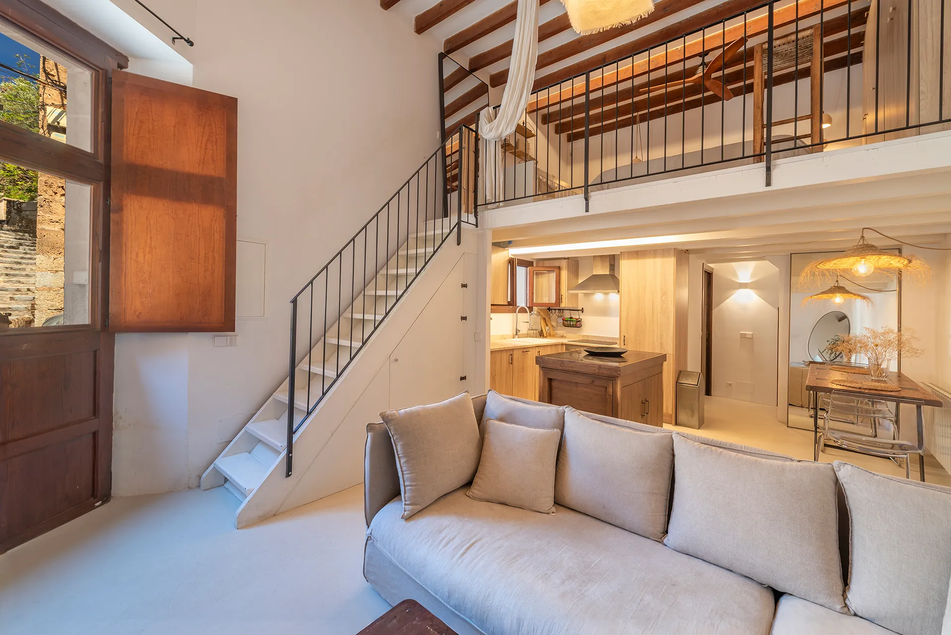 Charming Loft Apartment with Extra Bedroom in the Heart of Deià - Long term rental-1