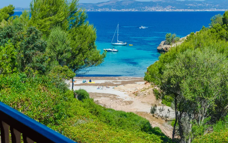 Smukt hus i Cala Blava med ETV-licens