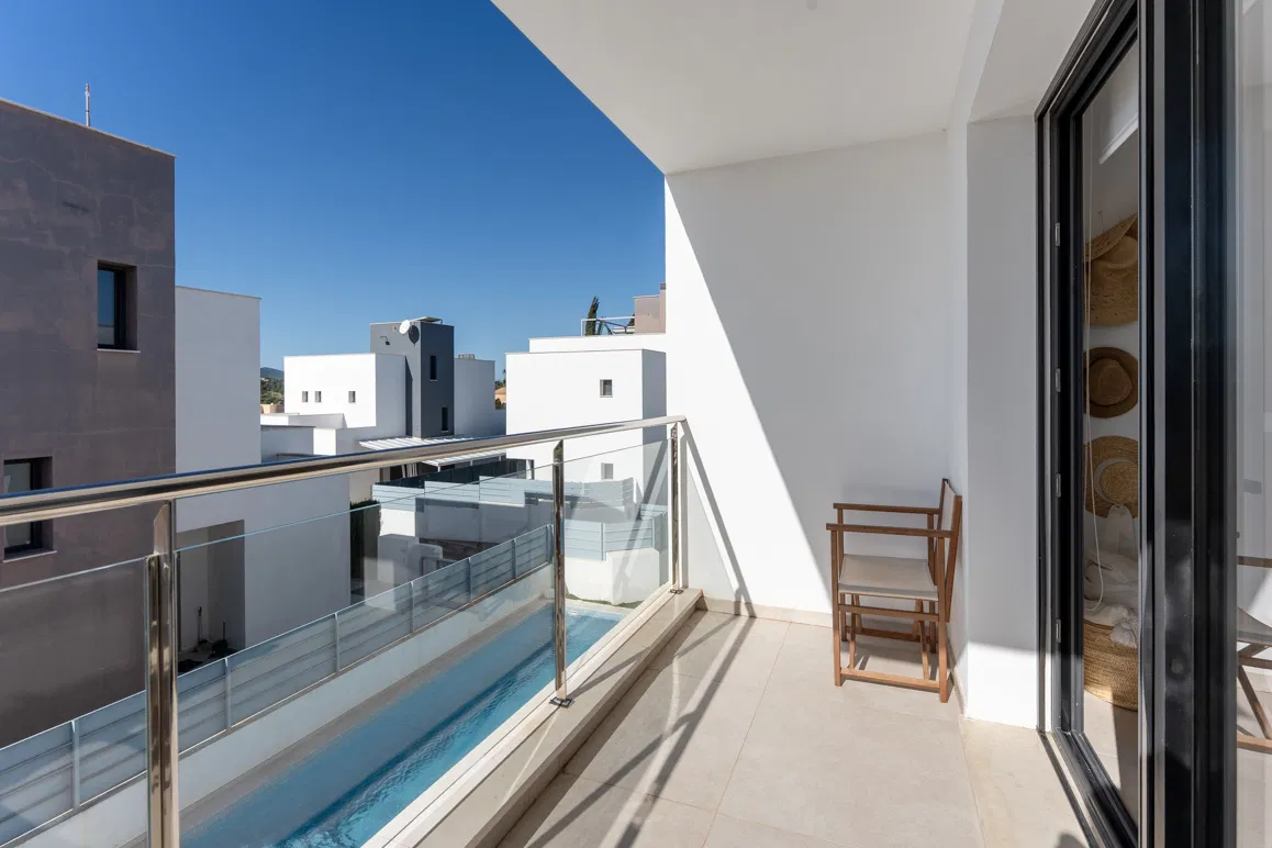 Modern villa with pool and rooftop terrace near Cala Mandia beach-10