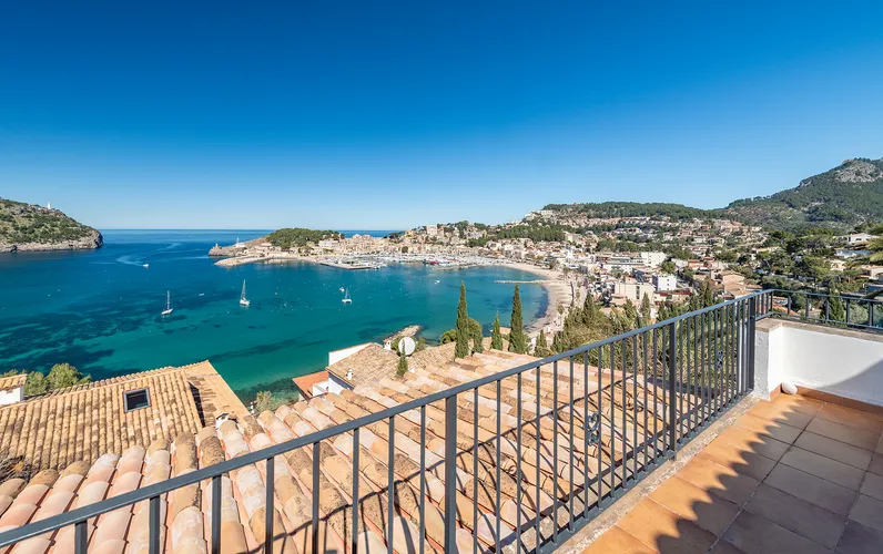 Charmante Villa mit Panoramablick in Puerto de Sóller