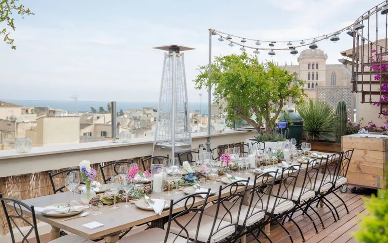 Modern duplex penthouse in de oude stad van Palma