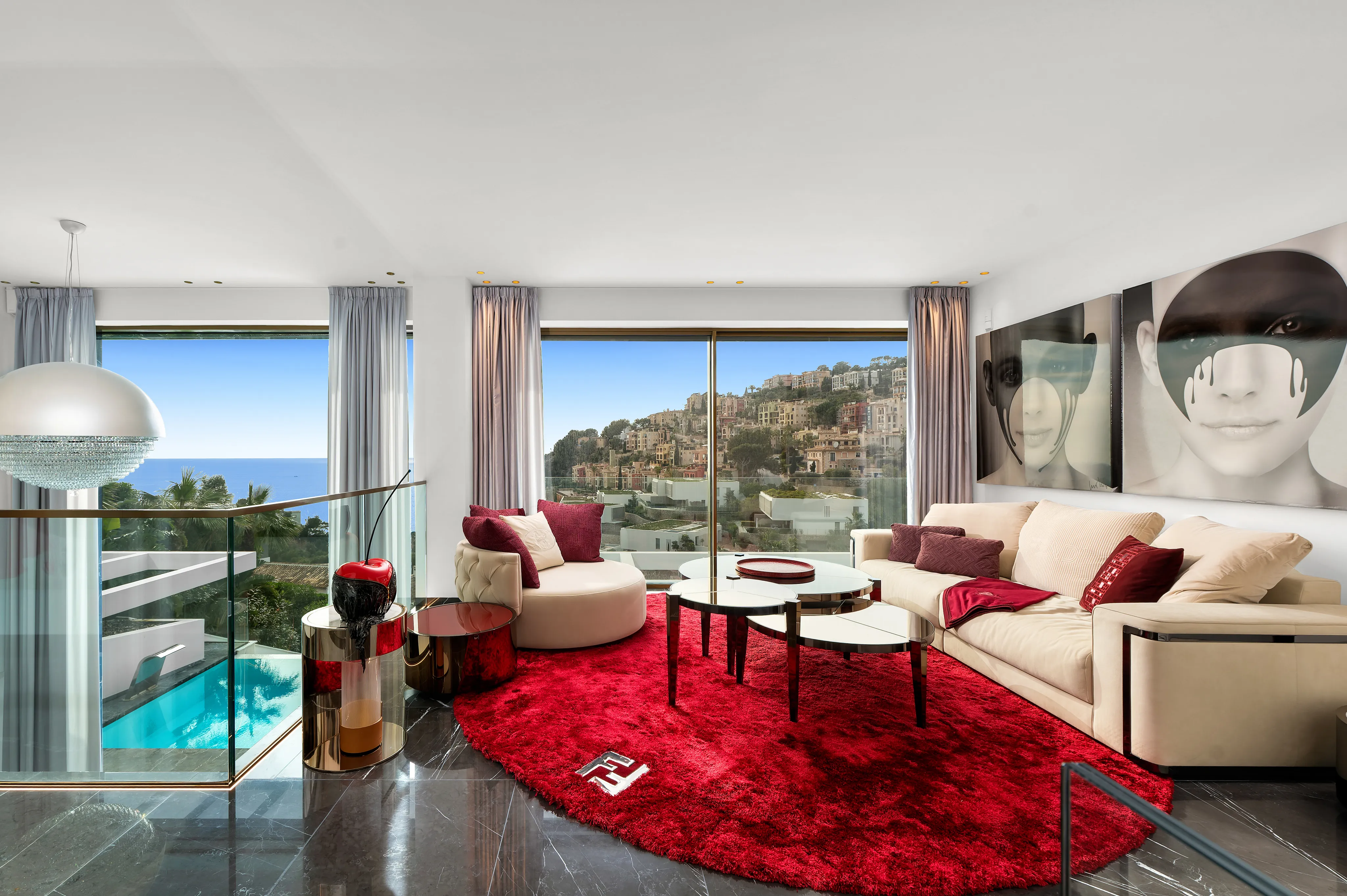 Esclusiva residenza di design con vista sul Mediterraneo-10