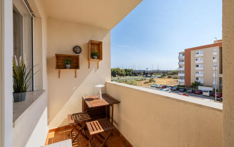 Stilvolle Wohnung mit Pool & Parkplatz in Meeresnähe