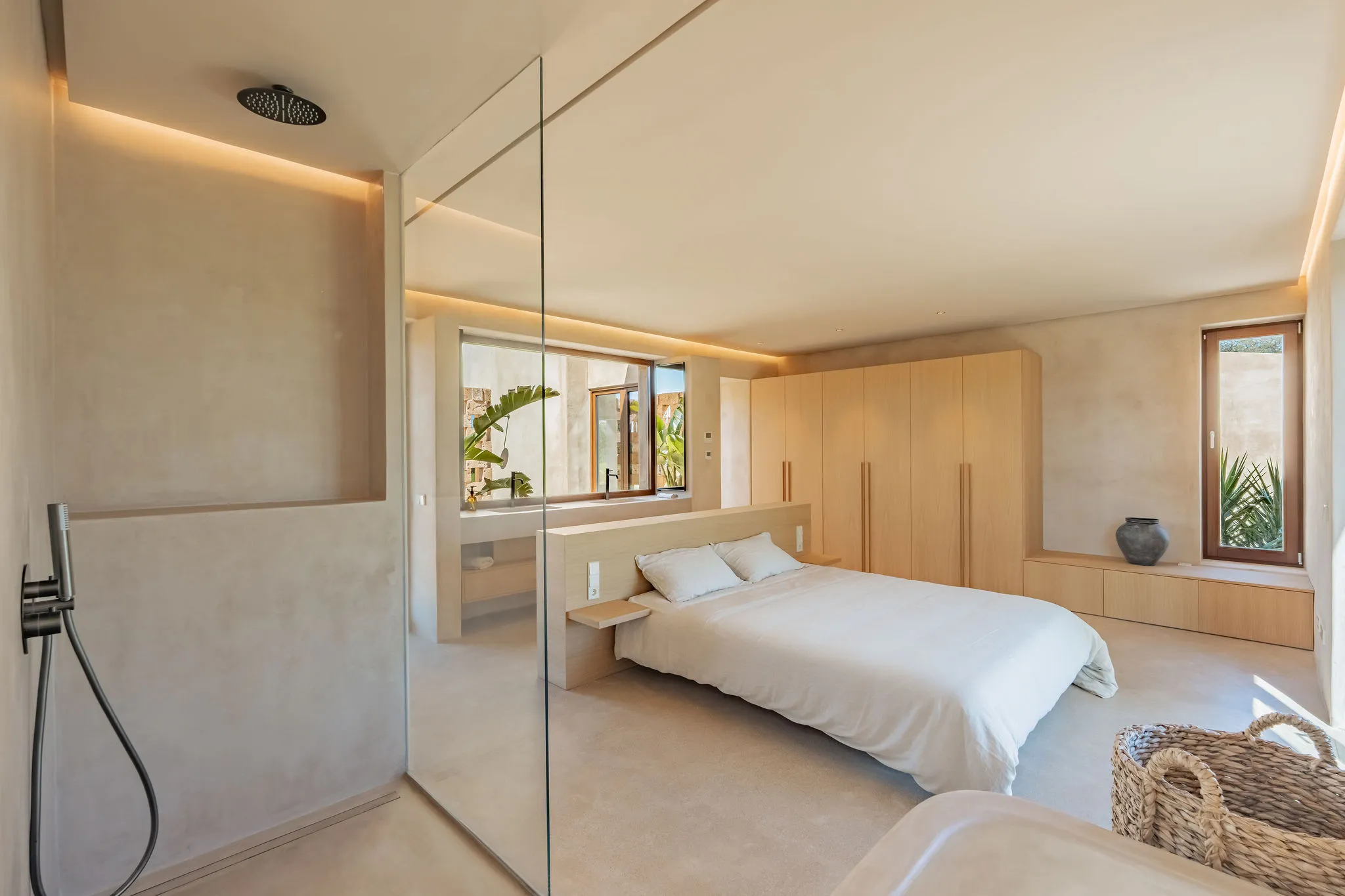 Finca minimalista di nuova costruzione vicino a Cas Concos-18