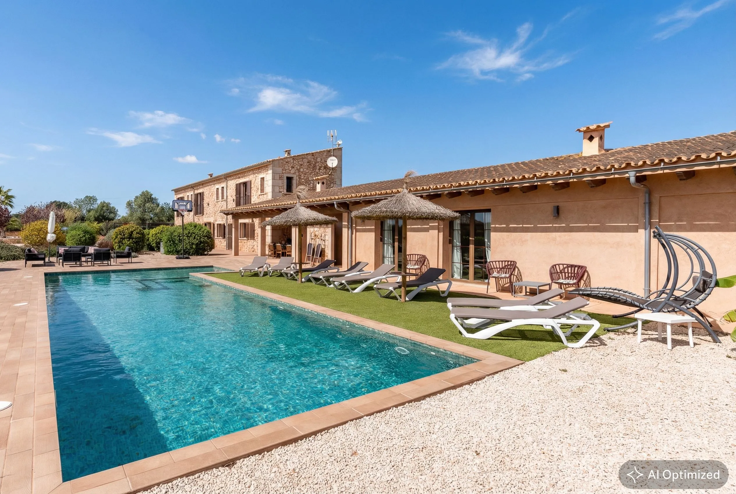 Аутентичный загородный дом с бассейном и ETV-1