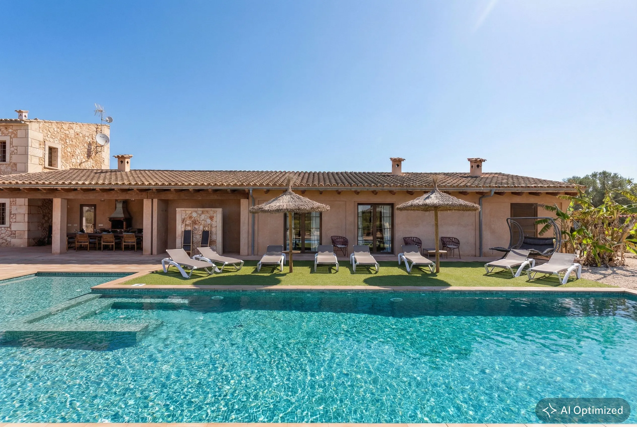 Аутентичный загородный дом с бассейном и ETV-17