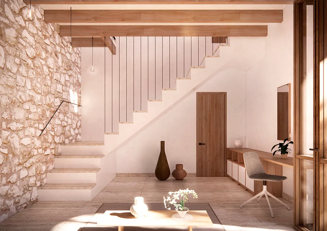 Authentiek dorpshuis met bouwvergunning voor renovatie in Lloret de Vistalegre-11