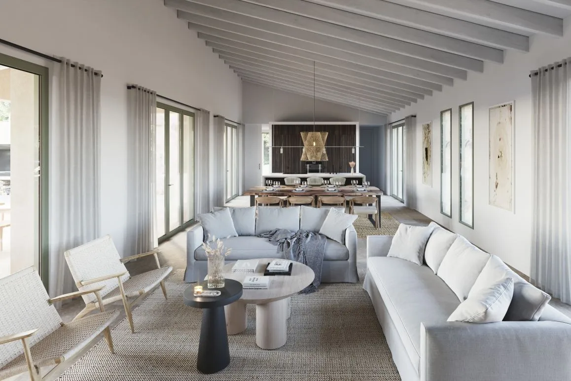 Finca di nuova costruzione ad Artà: lusso, tranquillità e natura in perfetta armonia-5