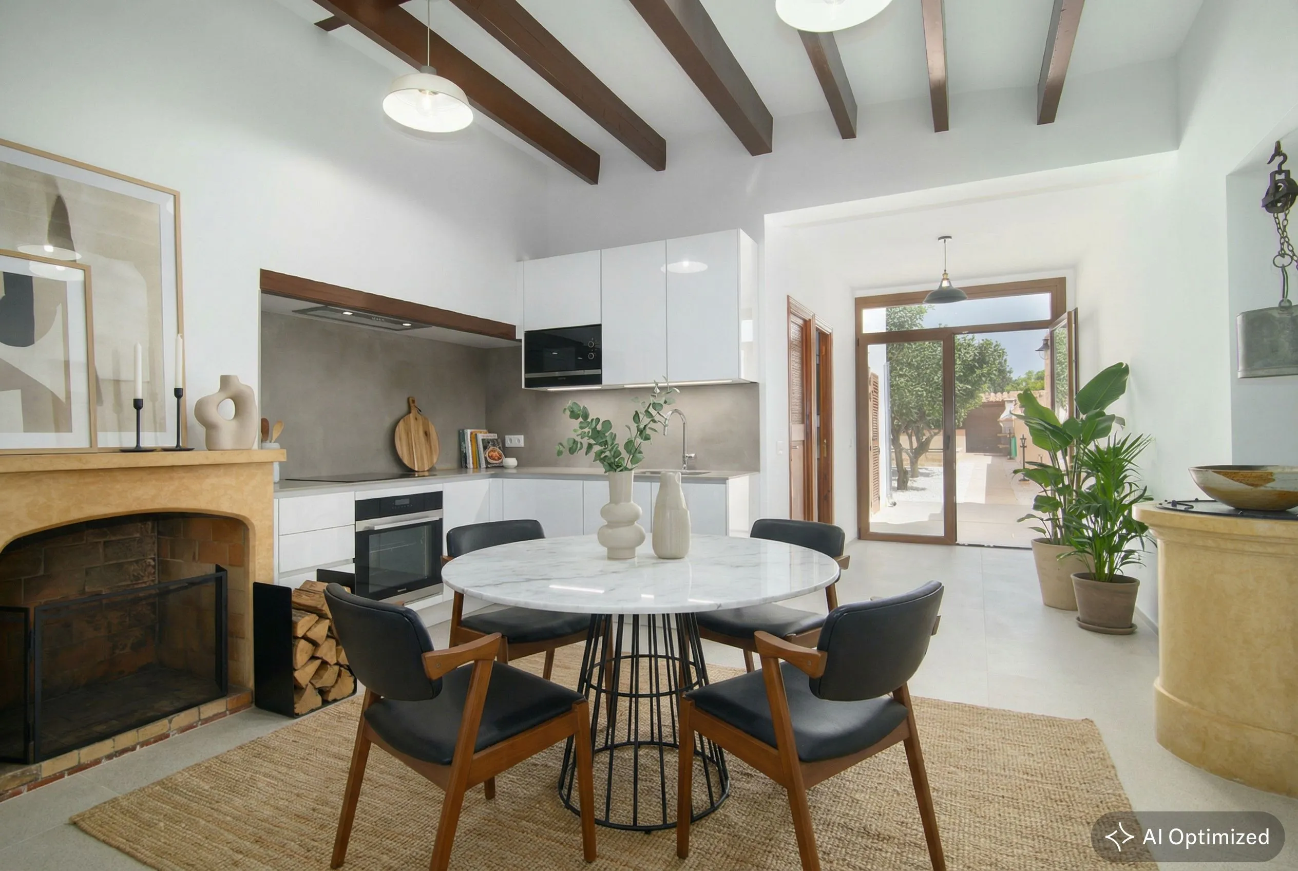 Modern Mallorcan house in Llucmajor with pool and garage-6