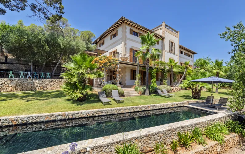 Zabytkowa willa z widokiem na morze - wyjątkowa nieruchomość obok Son Vida