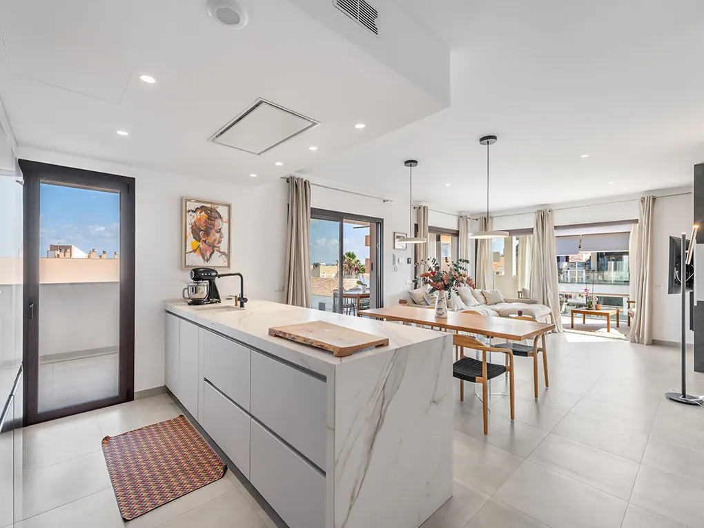 Moderne duplexwoning met uitzicht op zee-7