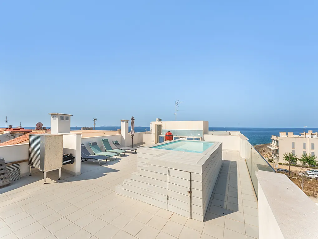 Moderne duplexwoning met uitzicht op zee-2