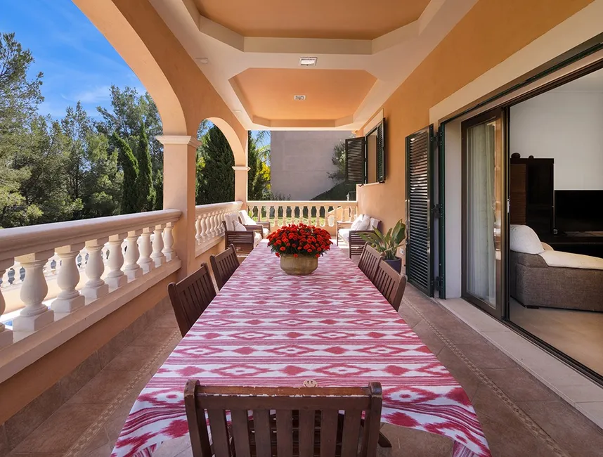 Acogedora casa vacacional con piscina en Cas Catalá-18