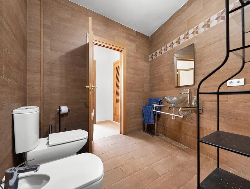 Acogedora casa vacacional con piscina en Cas Catalá-13