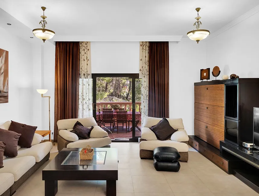 Acogedora casa vacacional con piscina en Cas Catalá-4