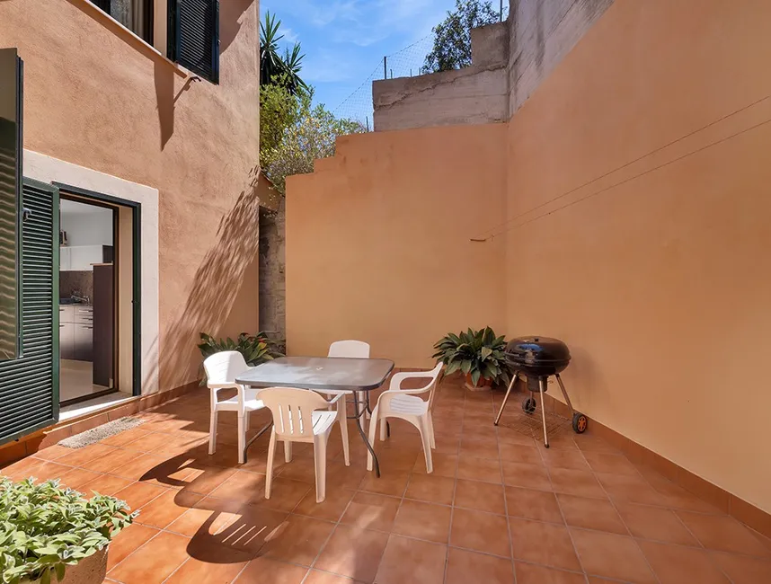 Acogedora casa vacacional con piscina en Cas Catalá-19