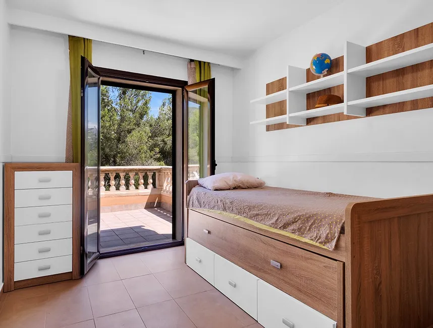 Acogedora casa vacacional con piscina en Cas Catalá-14