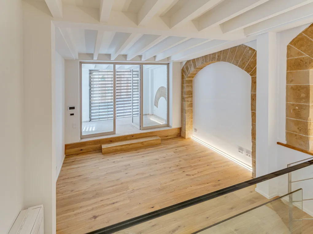 Wspaniały dwupoziomowy apartament z werandą na parterze - Palma de Mallorca-3