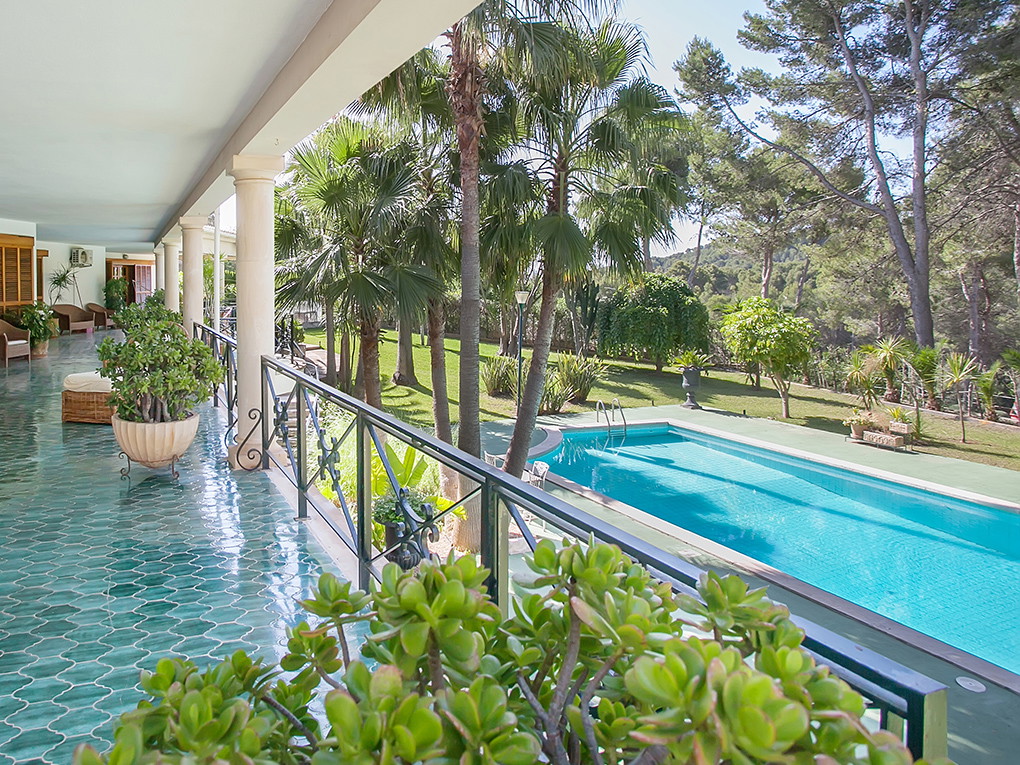 Villa mit tollem Golfblick in Son Vida