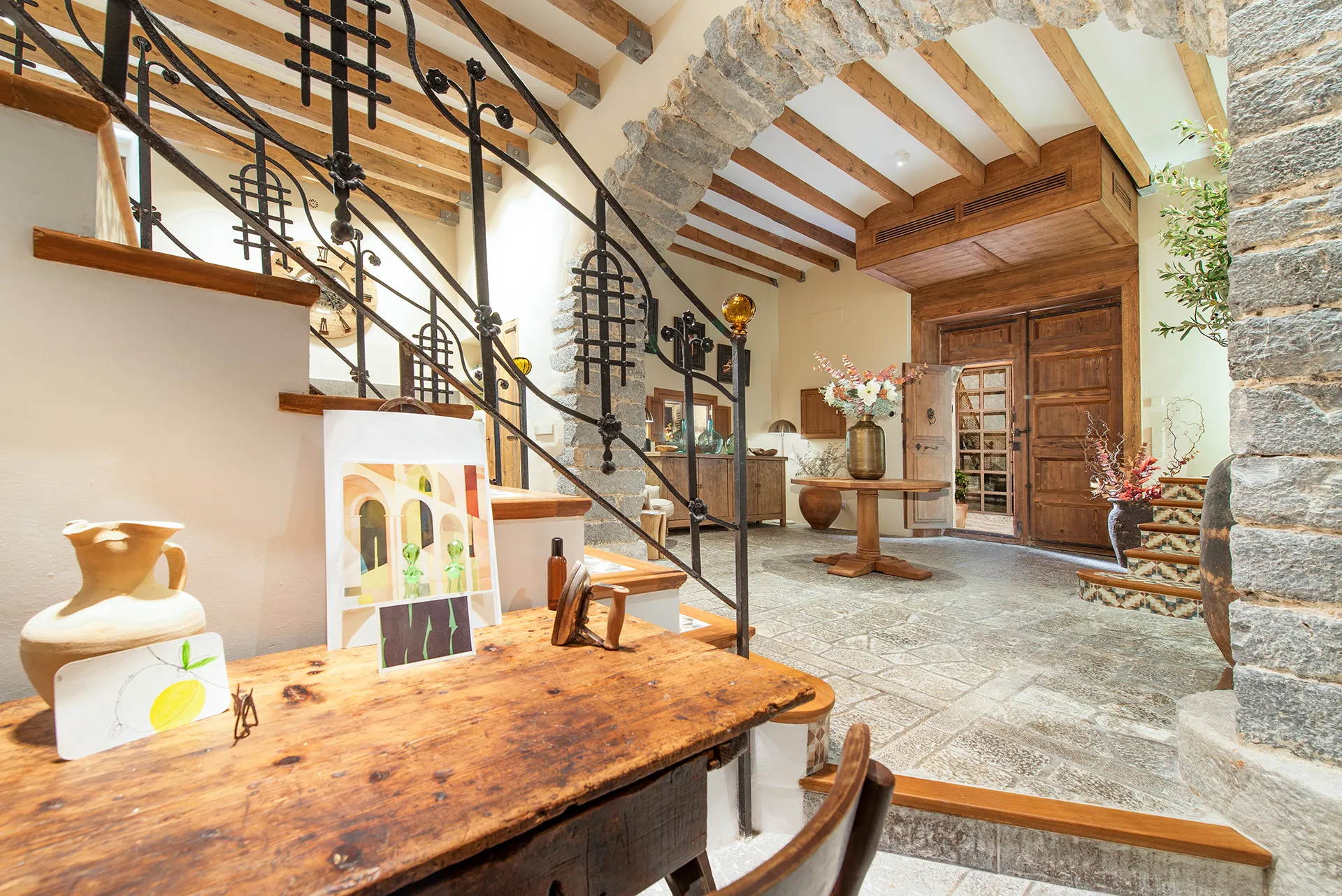 Elégante maison de village avec vue imprenable sur la Tramuntana à Fornalutx-3