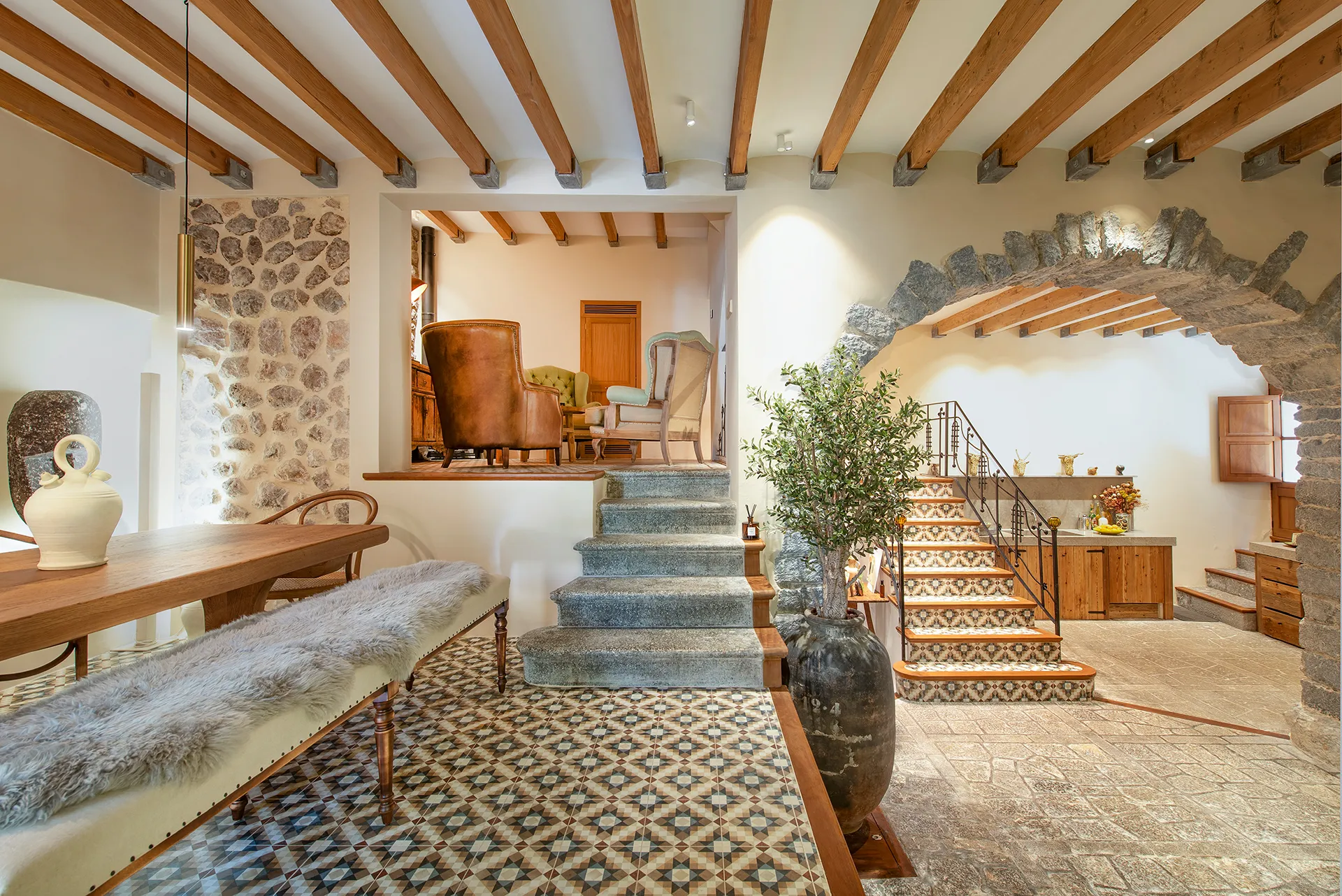 Elégante maison de village avec vue imprenable sur la Tramuntana à Fornalutx-5