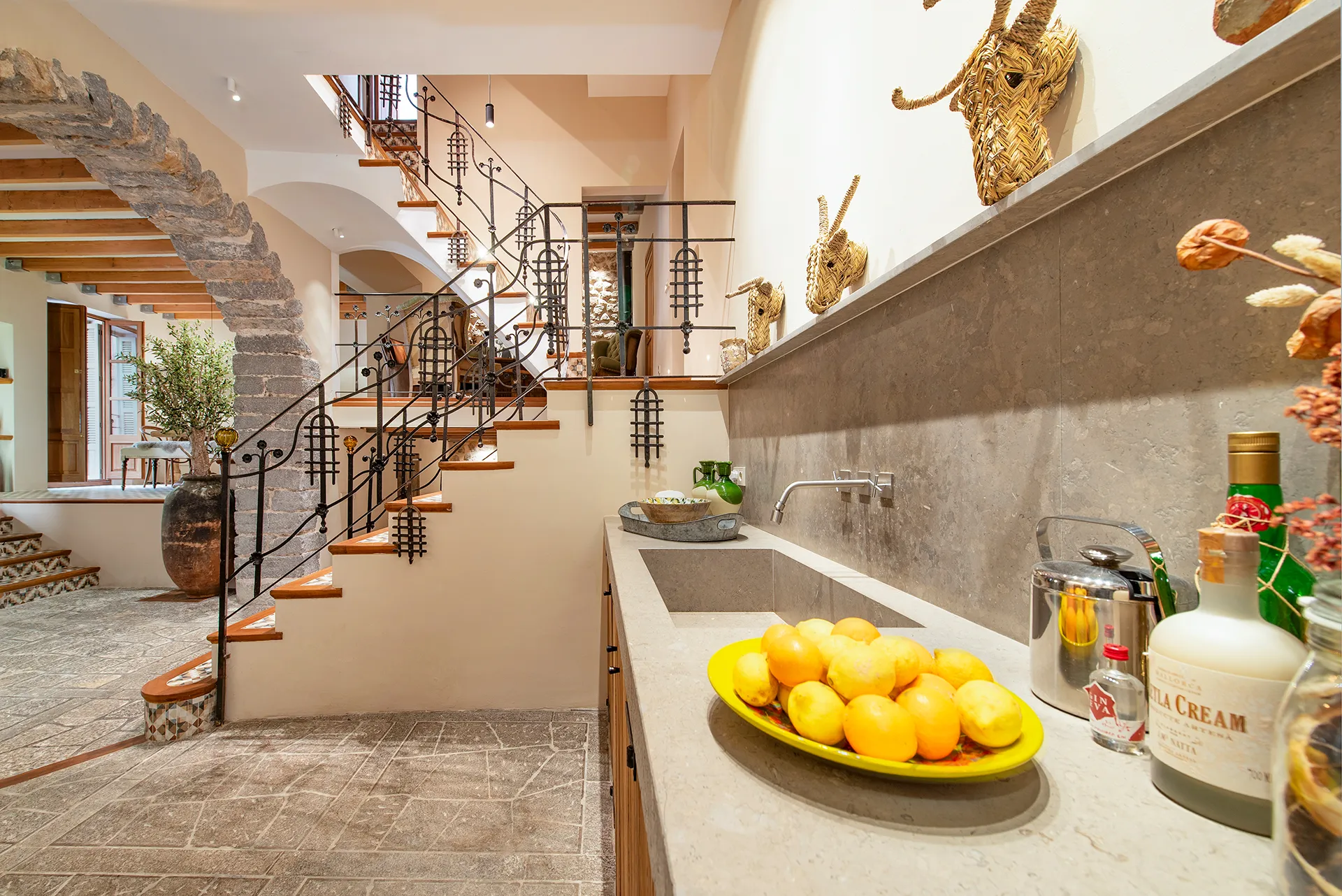 Elégante maison de village avec vue imprenable sur la Tramuntana à Fornalutx-9