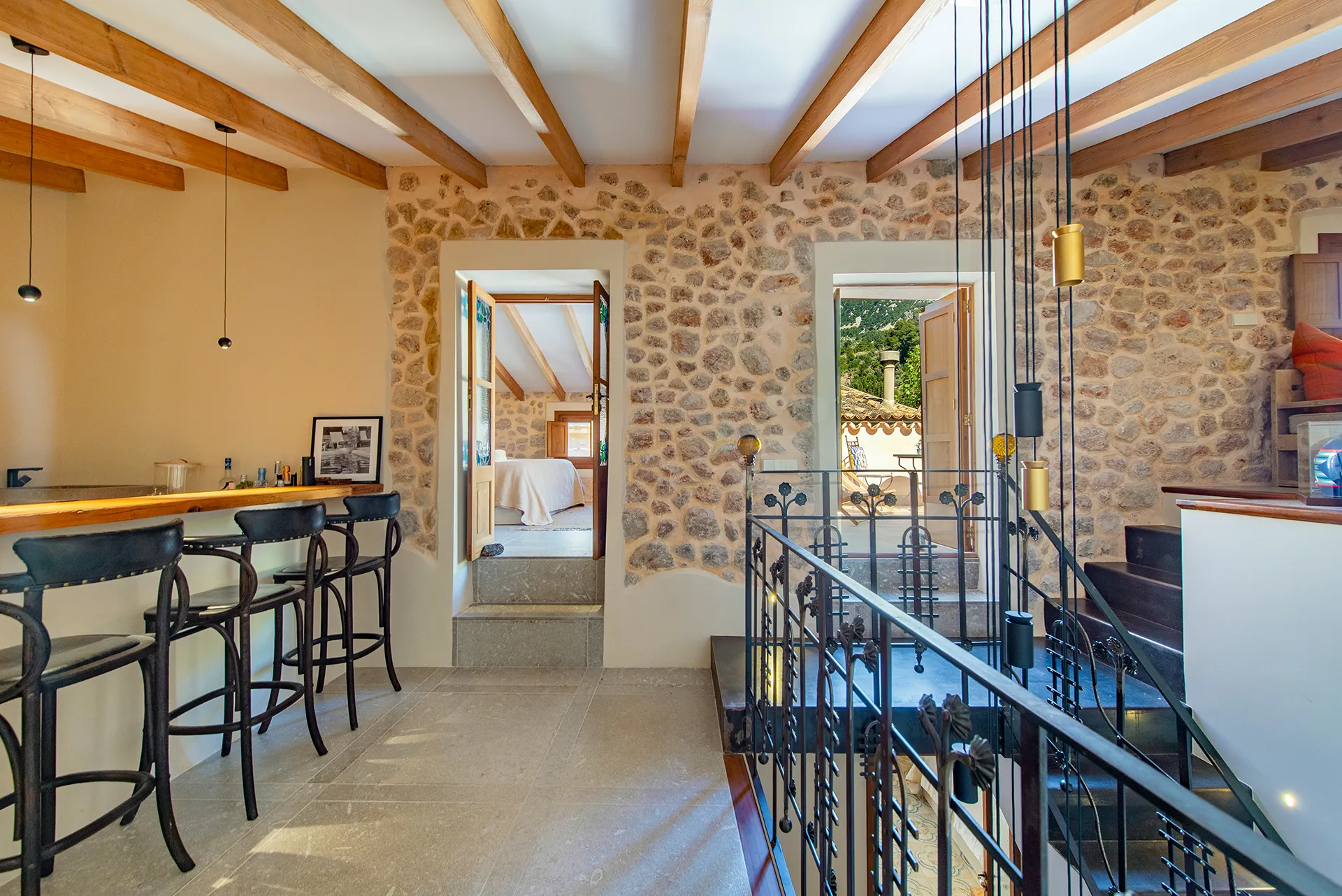 Elégante maison de village avec vue imprenable sur la Tramuntana à Fornalutx-28