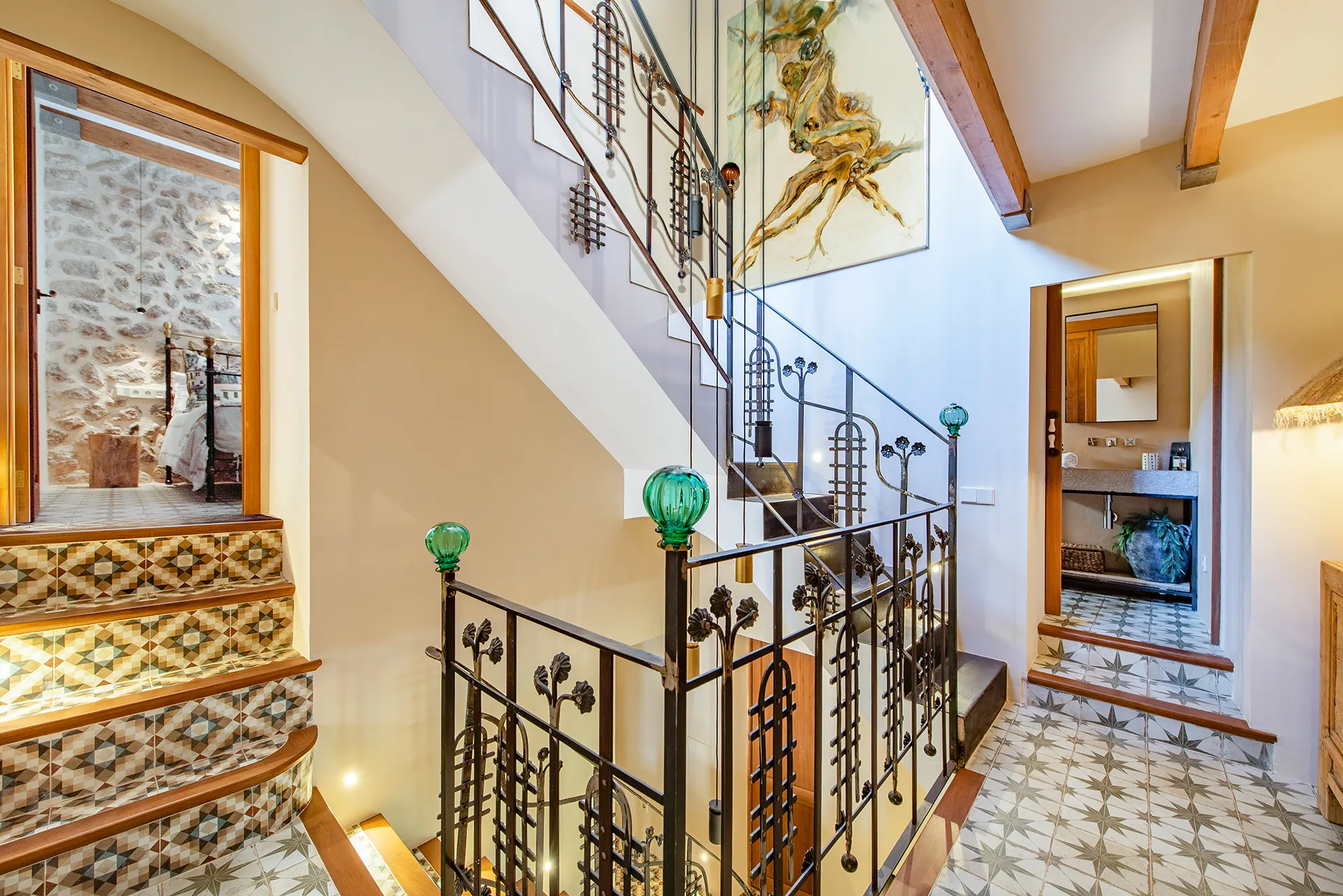 Elégante maison de village avec vue imprenable sur la Tramuntana à Fornalutx-15