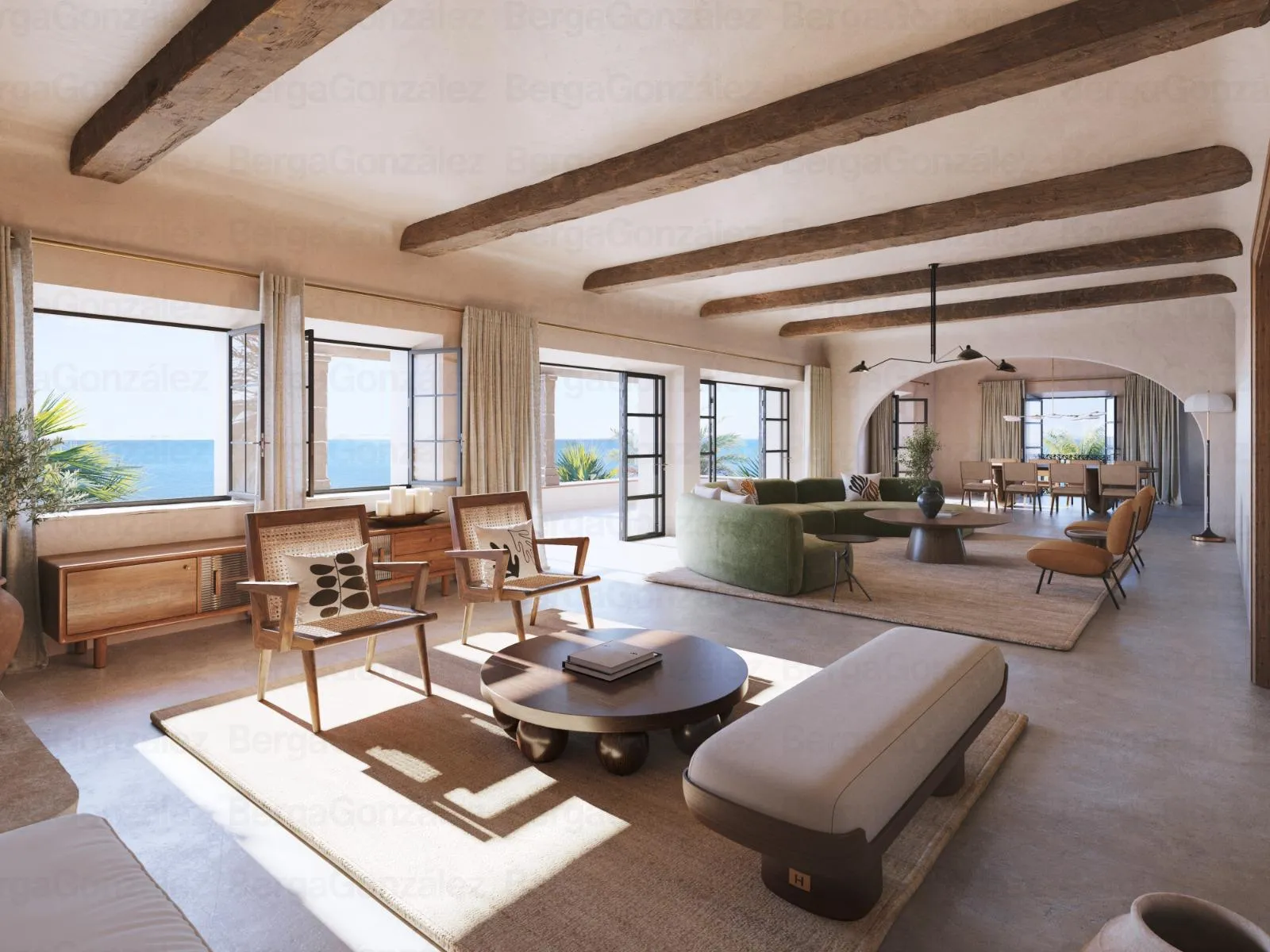 Proprietà impareggiabile con vista sul mare-10