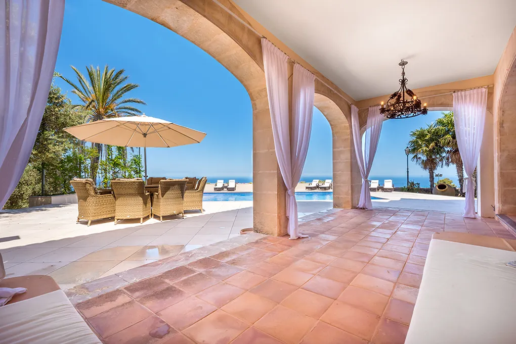 Proprietà impareggiabile con vista sul mare-34