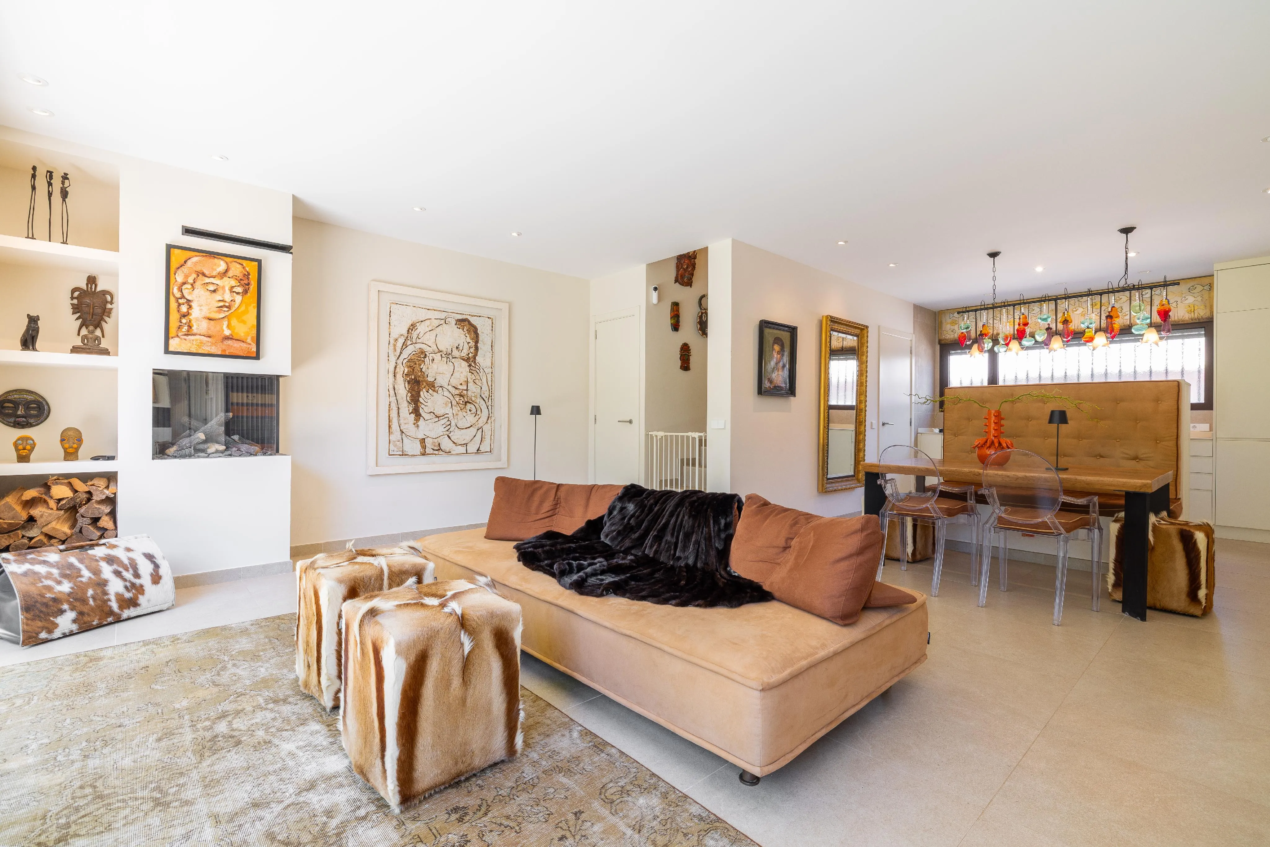 Modern and exclusive semi-detached house with tropical garden, privat pool and sea views-4