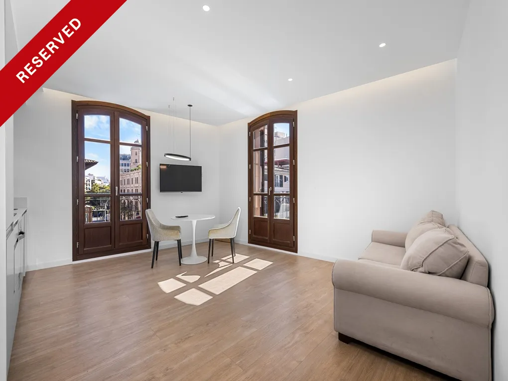 Renovierte, elegante Wohnung mit Aufzug und Balkonen in Sindicat-1